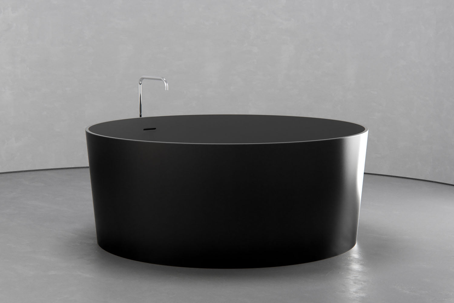 その他 1/6 native bath tub Orchestra 6636 AcrylX Freestanding Center Drain Bathtub in